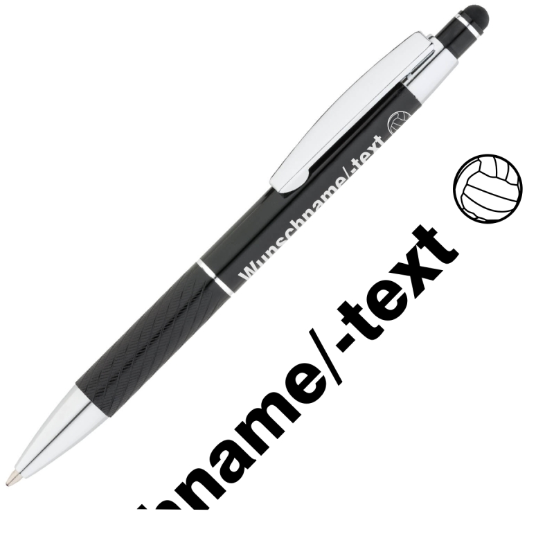 Kugelschreiber Volleyball mit Wunschtext